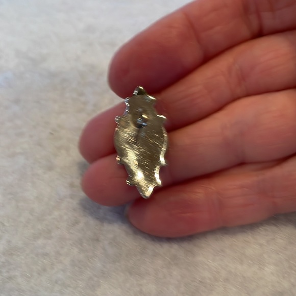 Green Jasper Sterling Earrings - Picture 4 of 5